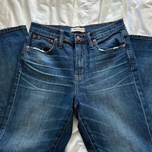 Madewell the high-rise slim boy Jean 26